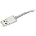 StarTech 1M 3 in 1 Lightening USB Cable 8STLTCUB1MGR