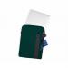 11in Ridge Sleeve Notebook Case Green