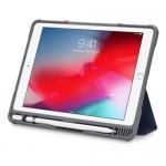 STM Dux Plus Duo 10.2 Inch Apple iPad 7th Generation Folio Tablet Case Midnight Blue Polycarbonate TPU Magnetic Closure 8STM222236JU03