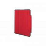 STM Dux Plus 10.9 Inch Apple iPad Air 4th Generation Folio Tablet Case Red Polycarbonate TPU Magnetic Closure 8STM222286JT02