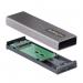 StarTech USB-C 10Gbps to M.2 NVMe or M.2 SATA SSD Enclosure Tool-free 8STM2USBCNVMESATA