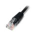 StarTech 15m Black Molded Cat5e UTP Patch Cable 8STM45PAT15MBK