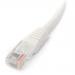 10ft White Molded Cat5e UTP Patch Cable