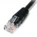 3ft Black Molded Cat5e UTP Patch Cable