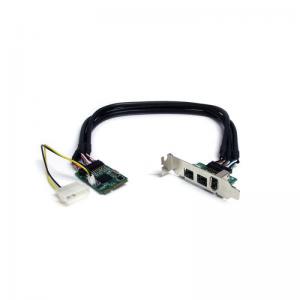 StarTech 3 PT 2b 1a 1394 Mini PCIe FireWire Card 8STMPEX1394B3