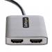 StarTech.com USB-C To Dual HDMI MST HUB 4K 60Hz 8STMST14CD122HD