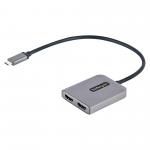 StarTech.com USB-C To Dual HDMI MST HUB 4K 60Hz 8STMST14CD122HD