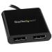 StarTech MST Hub USB C to 2 Port DisplayPort 8STMSTCDP122DP