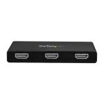 StarTech USB C to HDMI Splitter 3 Port MST Hub 8STMSTCDP123HD