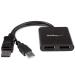 StarTech.com MST Hub DisplayPort to 2x DisplayPort 8STMSTDP122DP