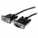 StarTech 2m DB9 RS232 Serial Cable Male to Female 8STMXT1002MBK