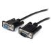 StarTech.com 0.5m Black DB9 RS232 Serial Cable MF 8STMXT10050CMBK