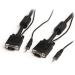 StarTech.com 2m VGA Cable with Audio HD15 8STMXTHQMM2MA