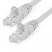 StarTech 2m CAT6 Low Smoke Zero Halogen 10 Gigabit Ethernet RJ45 UTP Network Cable with Strain Relief Grey 8STN6LPATCH3MGR