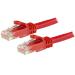 StarTech.com 1m Red Cat6 Patch Cable Snagless RJ45 8STN6PATC1MRD