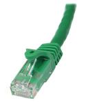 StarTech 3m Green Cat6 Patch Cable Snagless RJ45 8STN6PATC3MGN