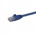 StarTech 0.5m Blue GB Snagless RJ45 UTP Cat6 Cord 