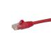StarTech.com 0.5m Red Snagless Cat6 Patch Cable 8STN6PATC50CMRD