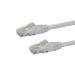 StarTech 0.5m White Snagless Cat6 Patch Cable 8STN6PATC50CMWH