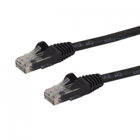 StarTech 5m Black GB Snagless RJ45 UTP Cat6 Patch 8STN6PATC5MBK