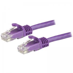 Photos - Cable (video, audio, USB) Startech.com 7.5m CAT6 Purple GbE RJ45 UTP Cable 8STN6PATC750CMPL 