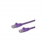 StarTech.com 100ft Purple Snagless Cat6 UTP Cable 8STN6PATCH100PL