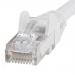 100ft White Snagless Cat6 UTP Cable ETL