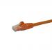 15ft Orange Snagless Cat6 GbE UTP Cable