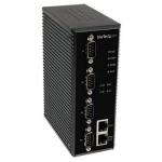 Startech 4Port Ind RS232 Serial Device Server PoE 8STNETRS42348PD