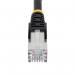 StarTech 1.5m CAT6a Snagless RJ45 Ethernet Black Cable with Strain Reliefs 8STNLBK150CAT6A