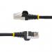 StarTech 1m CAT6a Snagless RJ45 Ethernet Black Cable with Strain Reliefs 