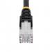 StarTech.com 7m CAT6a Snagless RJ45 Ethernet Black Cable with Strain Reliefs 8STNLBK7MCAT6A