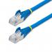 StarTech 1.5m CAT6a Snagless RJ45 Ethernet Blue Cable with Strain Reliefs 8STNLBL150CAT6A