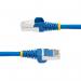 StarTech 1.5m CAT6a Snagless RJ45 Ethernet Blue Cable with Strain Reliefs 8STNLBL150CAT6A