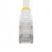 StarTech.com 1m CAT6a Snagless RJ45 Ethernet White Cable with Strain Reliefs 8STNLWH1MCAT6A