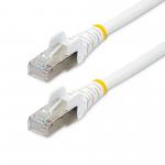StarTech.com 5m CAT6a Snagless RJ45 Ethernet White Cable with Strain Reliefs 8STNLWH5MCAT6A