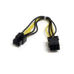 StarTech 8in 6 pin PCI Power Extension Cable 8STPCIEPOWEXT