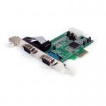 StarTech 2PT PCIe Serial Adapter Card 16550 UART 8STPEX2S553