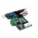 StarTech 2PT PCIe Serial Adapter Card 16550 UART 8STPEX2S553