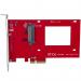 StarTech U.2 to PCIe Adapter 2.5 U.2 NVMe SSD 8STPEX4SFF8639