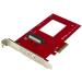 StarTech.com U.2 to PCIe Adapter 2.5 U.2 NVMe SSD 8STPEX4SFF8639