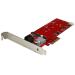 StarTech.com 2 Slot PCIe M.2 RAID Card 2x SATA3 Ports 8STPEXM2SAT3422
