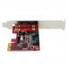 2 Port PCIe SATA 6 Gbps Controller Card