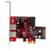 4 Port USB3.0 PCIe Card 2 Ext 2 Int SATA