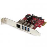 3 Port PCIe USB3 Card Plus Gbit Ethernet 8STPEXUSB3S3GE