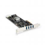 StarTech 4 Port Quad Bus PCIe USB3 Card with UASP 8STPEXUSB3S44V