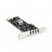 StarTech 4 Port Quad Bus PCIe USB3 Card with UASP 8STPEXUSB3S44V