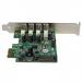 StarTech 4 Port PCIe USB 3.0 Controller Card UASP 