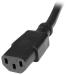 StarTech 1m Power Cord C14 to C13 8STPXT1001M