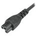 StarTech 1m BS 1363 to C5 Power Cord UK 8STPXTNB3SUK1M